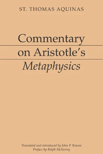 Commentary on Aristotle`s Metaphysics