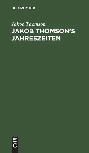 Jakob Thomson's Jahreszeiten