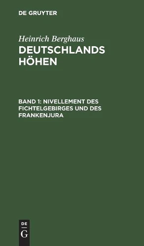 Nivellement Des Fichtelgebirges Und Des Frankenjura